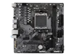 Gigabyte   A620M H 1.0 M/B   Processor family AMD   Processor socket AM5   DDR5 DIMM   Memory slots 2   Supported hard disk drive interfaces SATA, M.2   Number of SATA connectors 4   Chipset AMD A620   Micro ATX