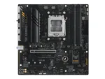 Asus   TUF GAMING A620M-PLUS   Processor family AMD   Processor socket AM5   DDR5 DIMM   Memory slots 4   Supported hard disk drive interfaces 	SATA, M.2   Number of SATA connectors 4   Chipset  AMD A620   Micro-ATX
