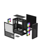 Deepcool   MID TOWER CASE   CH560 Digital   Side window   Black   Mid-Tower   ATX PS2