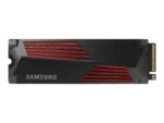 Samsung 990 PRO SSD su Heatsink, matomas iš šono, su M.2 2280 formatu