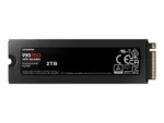 SSD Samsung 990 PRO su radiatoriumi, M.2 2280 formos faktorius
