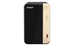 QNAP   2-Bay desktop NAS   TS-264-8G   Intel Celeron   N5095 4-core   Processor frequency 2.9 GHz   8 GB