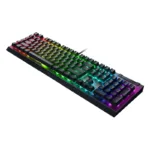 Razer   Mechanical Gaming Keyboard   BlackWidow V4 X   Mechanical Gaming Keyboard   Wired   US   Black   Yellow Mechanical Switches (Linear)