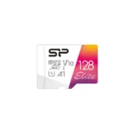 Silicon Power   microSDHC UHS-I Memory Card   Elite   128 GB   microSDHC/SDXC   Flash memory class 10