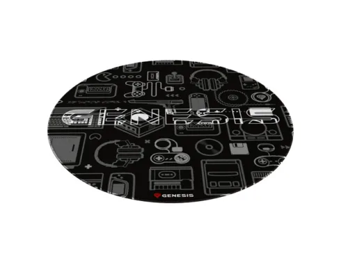 Genesis Protective Floor Mat Tellur 300 Round Gear Polyester   Floor Mat   Multicolor