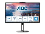AOC   USB-C Monitor with Webcam   24V5CW/BK   23.8 ”   IPS   FHD   16:9   75 Hz   1 ms   1920 x 1080   300 cd/m²   HDMI ports quantity 2   Black