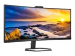 Philips   Monitor with Windows Hello Webcam   34E1C5600HE/00   34 ”   VA   21:9   100 Hz   4 ms   3440 x 1440 pixels   300 cd/m²   HDMI ports quantity 1   Black   Warranty 36 month(s)
