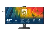 Philips   Business Monitor   40B1U5601H/00   40 ”   IPS   21:9   100 Hz   4 ms   3440 x 1440 pixels   300 cd/m²   Black