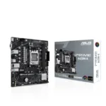 Asus   PRIME A620M-K   Processor family AMD   Processor socket AM5   DDR5 DIMM   Memory slots 2   Supported hard disk drive interfaces 	SATA, M.2   Number of SATA connectors 4   Chipset AMD A620   micro-ATX