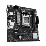 Asus   PRIME A620M-K   Processor family AMD   Processor socket AM5   DDR5 DIMM   Memory slots 2   Supported hard disk drive interfaces 	SATA, M.2   Number of SATA connectors 4   Chipset AMD A620   micro-ATX