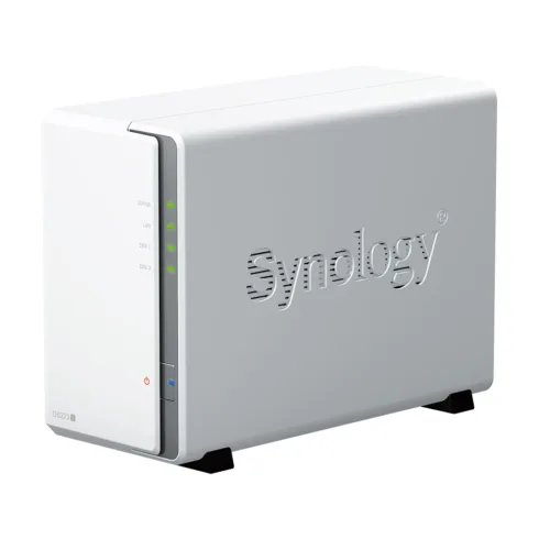 Synology   Tower NAS   DS223j   up to 2 HDD/SSD   Realtek   RTD1619B   Processor frequency 1.7 GHz   1 GB   DDR4