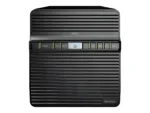Synology   Tower NAS   DS423   up to 4 HDD/SSD   Realtek   RTD1619B   Processor frequency 1.7 GHz   2 GB   DDR4