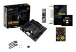 Mainboard ASUS AMD B550 SAM4 MicroATX 1xPCI-Express 3.0 1x 1xPCI-Express 3.0 16x 2xM.2 1xPCI-Express 4.0 16x Memory DDR4 Memory slots 4 1xHDMI 1xDisplayPort 2xUSB 2.0 1xUSB type C 5xUSB 3.2 1xPS/2 1xOptical S/PDIF 1xRJ45 5xAudio port TUFGAMINGB550M-PLUS