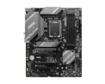 MSI   B760 GAMING PLUS WIFI   Processor family Intel   Processor socket  LGA1700   DDR5   Memory slots 4   Supported hard disk drive interfaces 	SATA, M.2   Number of SATA connectors 4   Chipset Intel B760   ATX