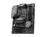 MSI   B760 GAMING PLUS WIFI   Processor family Intel   Processor socket  LGA1700   DDR5   Memory slots 4   Supported hard disk drive interfaces 	SATA, M.2   Number of SATA connectors 4   Chipset Intel B760   ATX