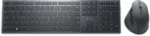 Dell   Premier Collaboration Keyboard and Mouse   KM900   Keyboard and Mouse Set   Wireless   LT   Graphite   USB-A   Wireless connection