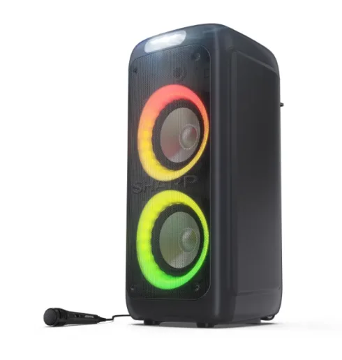 Sharp PS-949 Party Speaker with Built-in Battery   Sharp   Party Speaker   PS-949 XParty Street Beat   132 W   Waterproof   Bluetooth   Black   Portable   Wireless connection