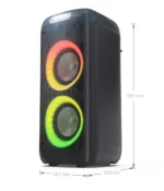 Sharp PS-949 Party Speaker with Built-in Battery   Sharp   Party Speaker   PS-949 XParty Street Beat   132 W   Waterproof   Bluetooth   Black   Portable   Wireless connection
