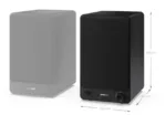 Sharp CP-SS30 Bookshelf Speakers, Black   Sharp   Speakers   CP-SS30(BK) Bookshelf   60 W   Bluetooth   Black   Wireless connection