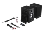 Sharp CP-SS30 Bookshelf Speakers, Black   Sharp   Speakers   CP-SS30(BK) Bookshelf   60 W   Bluetooth   Black   Wireless connection