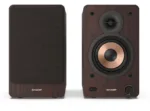 Sharp CP-SS30 Bookshelf Speakers, Brown   Sharp   Speakers   CP-SS30(BR) Bookshelf   60 W   Bluetooth   Brown   Wireless connection