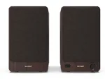 Sharp CP-SS30 Bookshelf Speakers, Brown   Sharp   Speakers   CP-SS30(BR) Bookshelf   60 W   Bluetooth   Brown   Wireless connection