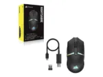 Corsair   Gaming Mouse   NIGHTSABRE RGB   Wireless   Bluetooth, 2.4 GHz   Black