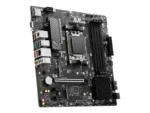 MSI   PRO B650M-P   Processor family AMD   Processor socket AM5   DDR5   Memory slots 4   Supported hard disk drive interfaces 	SATA, M.2   Number of SATA connectors 4   Chipset AMD B650   mATX