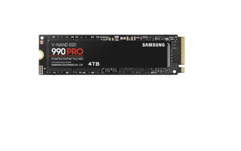 Samsung 990 PRO 4000 GB NVMe SSD, skaitymo greitis 7450 MB/s