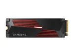 SSD Samsung 990 PRO su heatsink, matomas iš šono