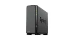 Synology   Tower NAS   DS124   up to 1 HDD/SSD   Realtek   RTD1619B   Processor frequency 1.7 GHz   1 GB   DDR4