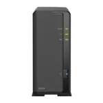 Synology   Tower NAS   DS124   up to 1 HDD/SSD   Realtek   RTD1619B   Processor frequency 1.7 GHz   1 GB   DDR4