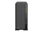 Synology   Tower NAS   DS124   up to 1 HDD/SSD   Realtek   RTD1619B   Processor frequency 1.7 GHz   1 GB   DDR4
