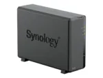 Synology   Tower NAS   DS124   up to 1 HDD/SSD   Realtek   RTD1619B   Processor frequency 1.7 GHz   1 GB   DDR4