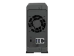 Synology   Tower NAS   DS124   up to 1 HDD/SSD   Realtek   RTD1619B   Processor frequency 1.7 GHz   1 GB   DDR4