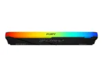 Atminties modulis Kingston FURY Beast RGB, šoninis vaizdas su 288-pin DIMM