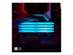 FURY Beast RGB atminties modulis, matomas iš šono, su 288-pin DIMM jungtimis