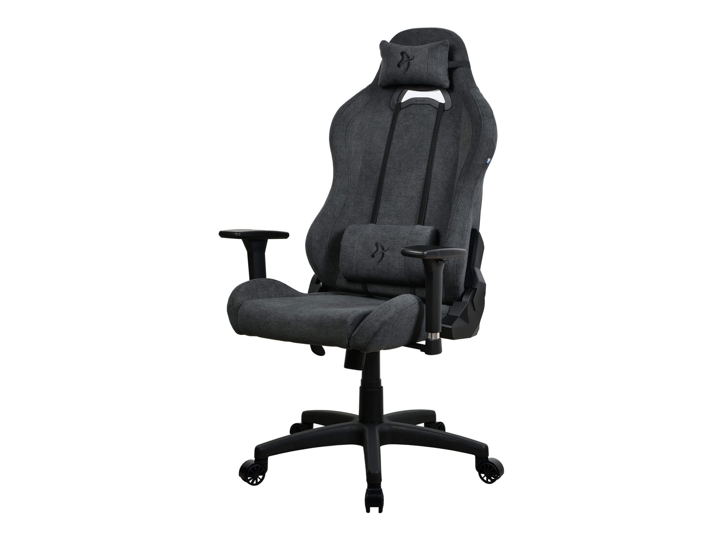 411425-torretta-sfb-dg2-850047390035-0.webp Arozzi Frame material: Metal; Wheel base: Nylon; Cover: SoftFabric Gaming Chair Torretta SoftFabric Dark Grey