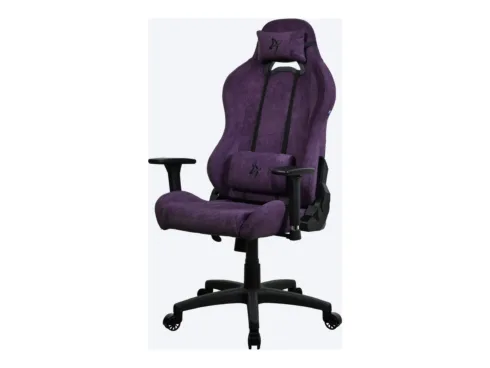 Arozzi Frame material: Metal; Wheel base: Aluminium; Upholstery: Soft fabric   Arozzi   Gaming Chair   Torretta   Purple