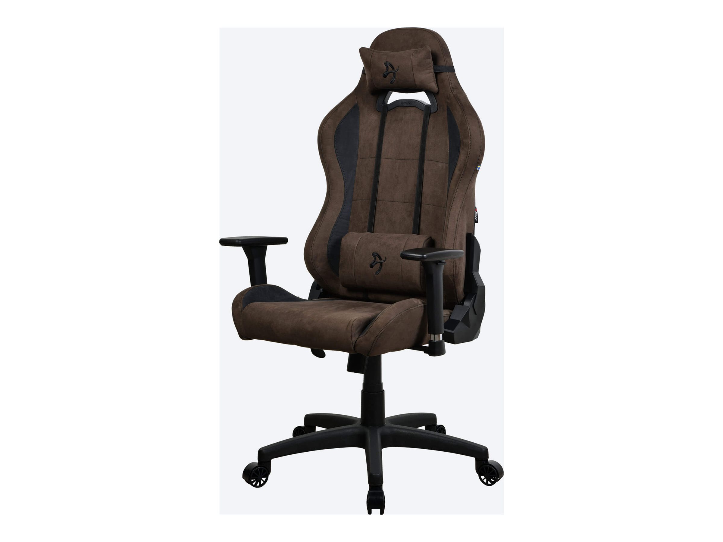 411434-torretta-spsf-bwn-850047390097-0.webp Arozzi Frame material: Metal; Wheel base: Nylon; Upholstery: Supersoft Gaming Chair Torretta SuperSoft Brown