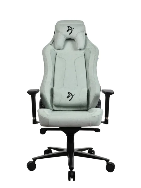 Arozzi Frame material: Metal; Wheel base: Aluminium; Upholstery: Soft Fabric   Arozzi   Gaming Chair   Vernazza SoftFabric   Pearl Green