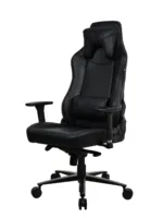 Arozzi Frame material: Metal; Wheel base: Aluminium; Upholstery: Soft PU   Gaming Chairs   Vernazza SoftPU   Pure Black