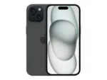Apple   iPhone 15   Black   6.1 ”   Super Retina XDR   2556 x 1179 pixels   A16 Bionic   Internal RAM 6 GB   256 GB   Dual SIM   4G   Main camera resolution 48+12 MP   Secondary camera resolution 12 MP   iOS   17
