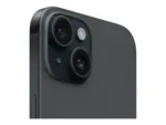 Apple   iPhone 15   Black   6.1 ”   Super Retina XDR   2556 x 1179 pixels   A16 Bionic   Internal RAM 6 GB   256 GB   Dual SIM   4G   Main camera resolution 48+12 MP   Secondary camera resolution 12 MP   iOS   17