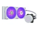 Cooler Master   MasterLiquid ML240L V2 RGB Cooler   White   Cooler