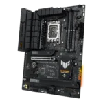 Asus   TUF GAMING B760-PLUS WIFI   Processor family Intel   Processor socket LGA1700   DDR4   Supported hard disk drive interfaces SATA, M.2   Number of SATA connectors 4