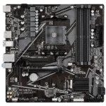 Gigabyte   A520M DS3H V2   Processor family AMD   Processor socket AM4   DDR4 DIMM   Memory slots 2   Number of SATA connectors 4   Chipset AMD A520   Micro ATX