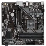 Gigabyte   A520M DS3H V2   Processor family AMD   Processor socket AM4   DDR4 DIMM   Memory slots 2   Number of SATA connectors 4   Chipset AMD A520   Micro ATX
