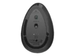 Pelė Logitech MX VERTICAL, šoninis vaizdas, rodo ergonomišką formą