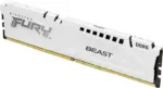 Atminties modulis Kingston Fury Beast su 32 GB talpa ir 6000 MHz dažniu, šoninis vaizdas